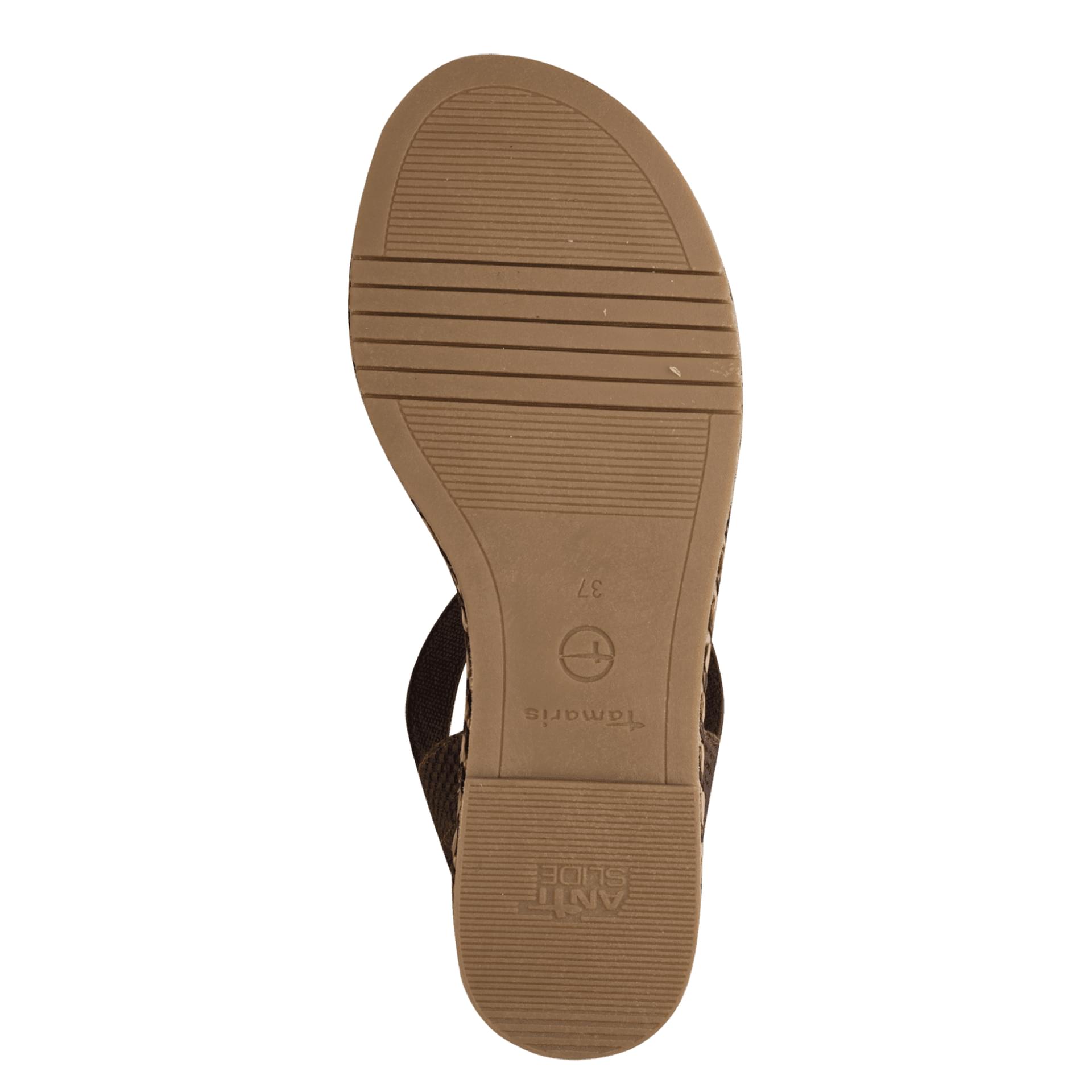 Tamaris Zarima Sandals in Mocca, sole (SKU 1-28110-44--304)