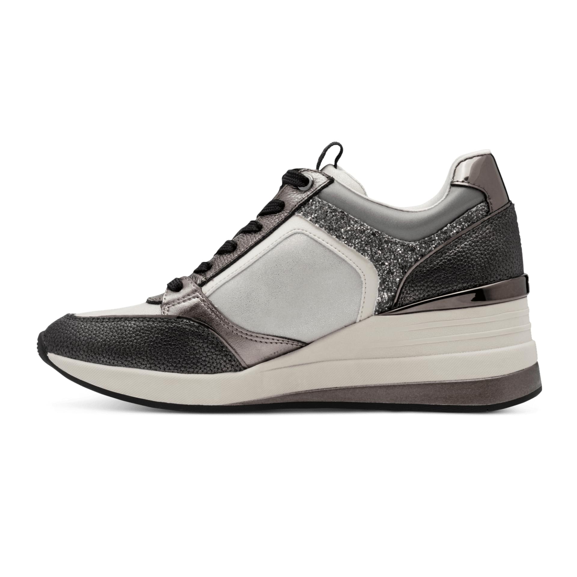 Tamaris Zoe Sneakers 1-23703-41 in Dark Grey Comb