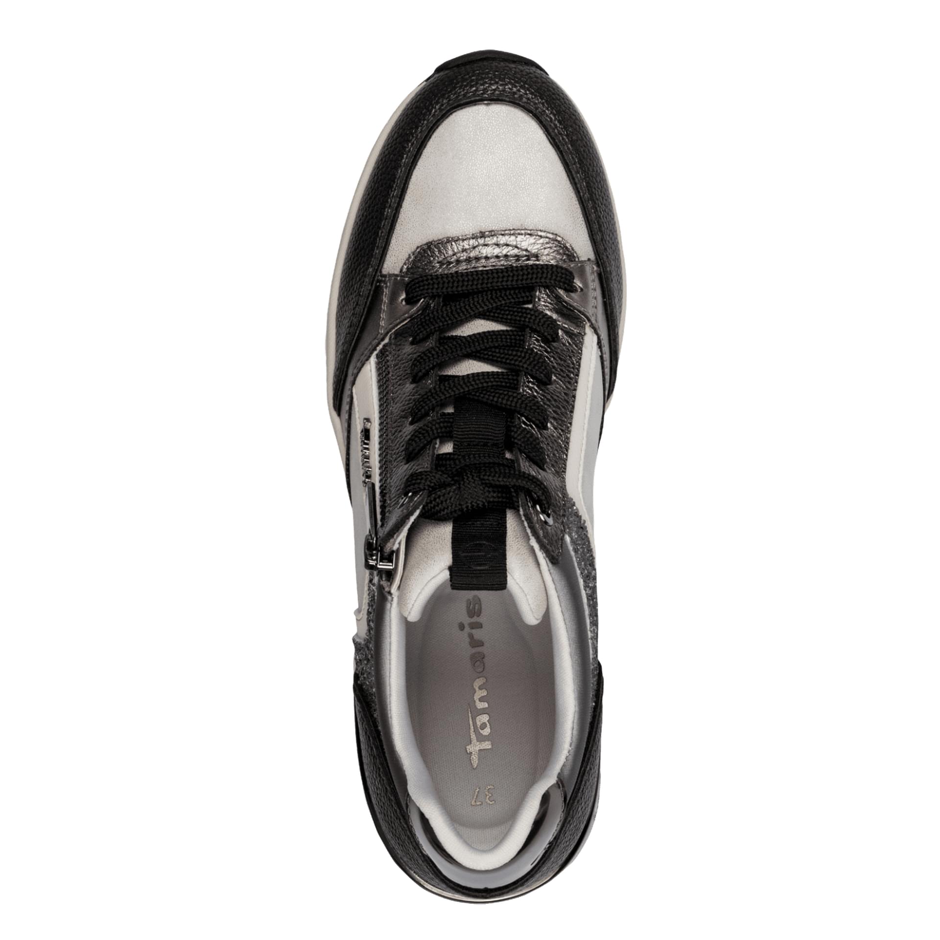 Tamaris Zoe Sneakers 1-23703-41 in Dark Grey Comb