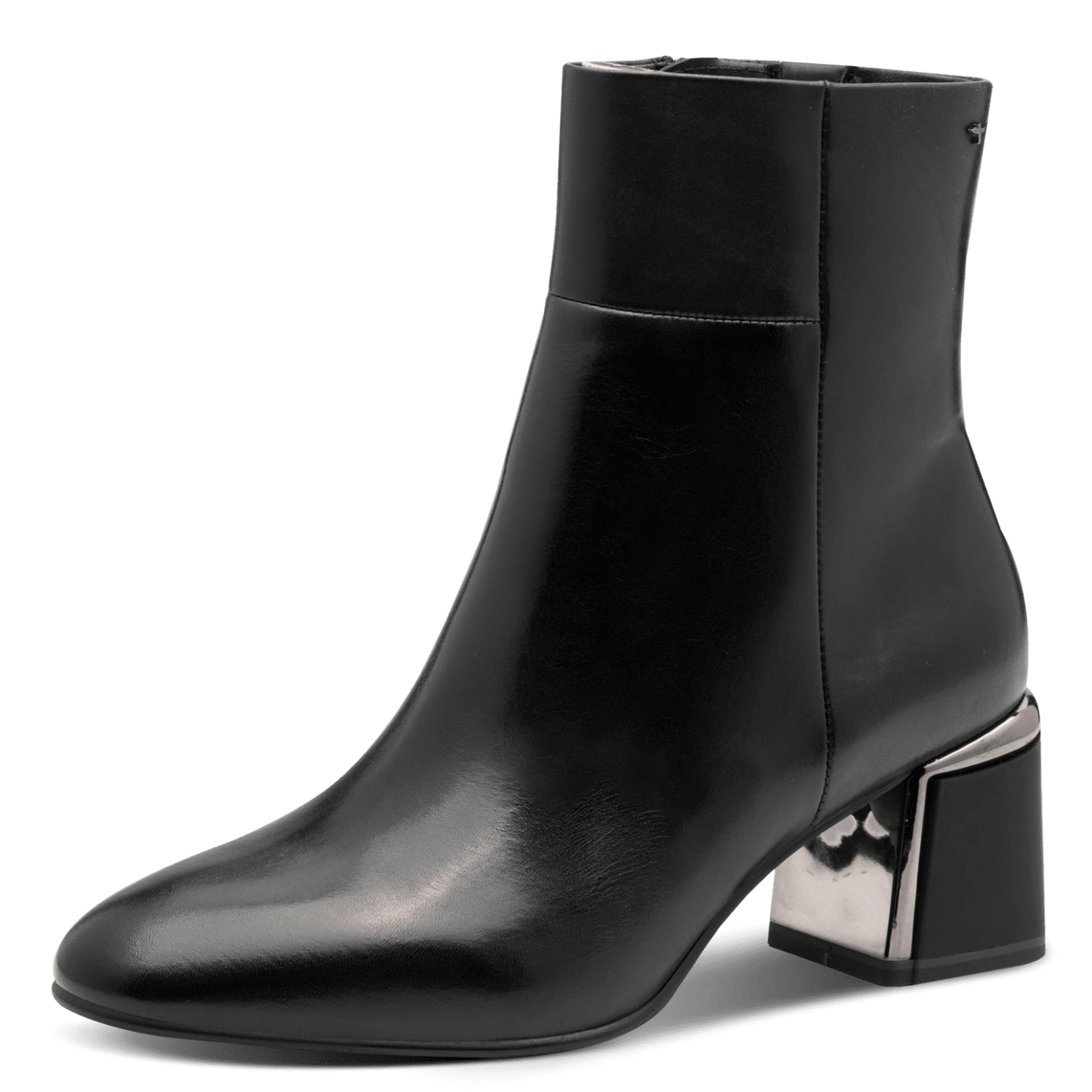 Tamaris Zoi Ankle Boots 1-25341-45 in Black Leather