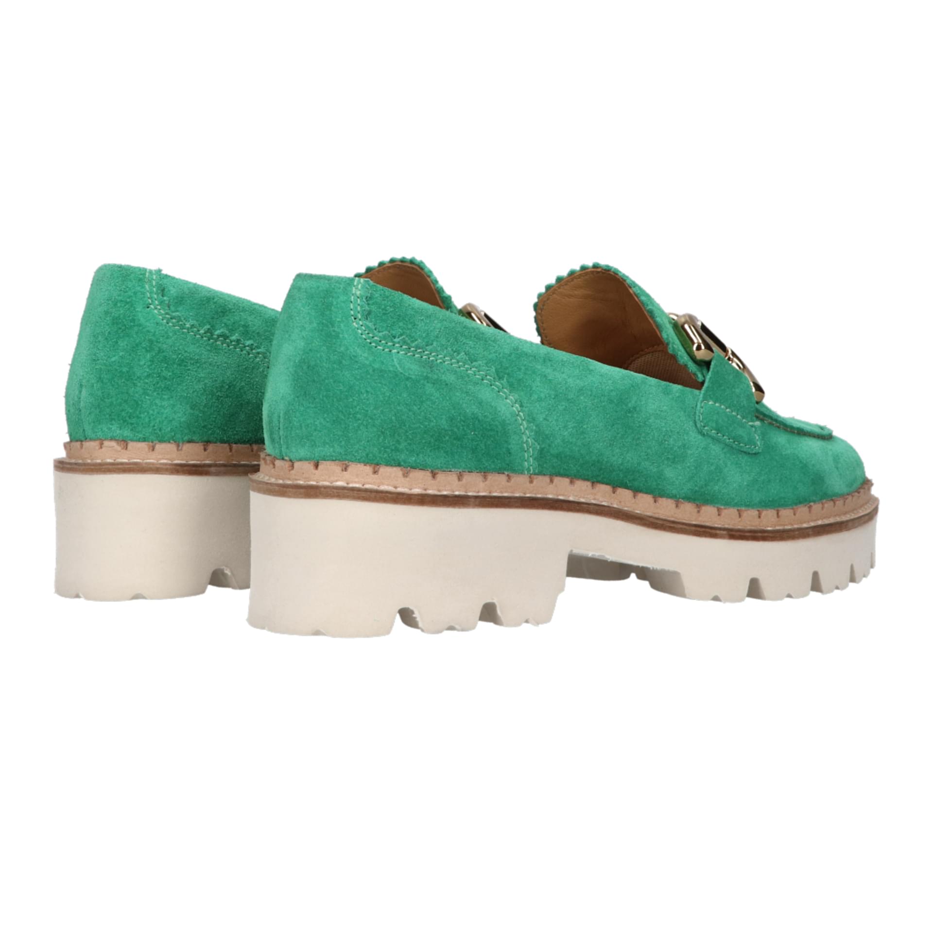 Tango Bee bold Loafers BEE_BOLD_567 in Green
