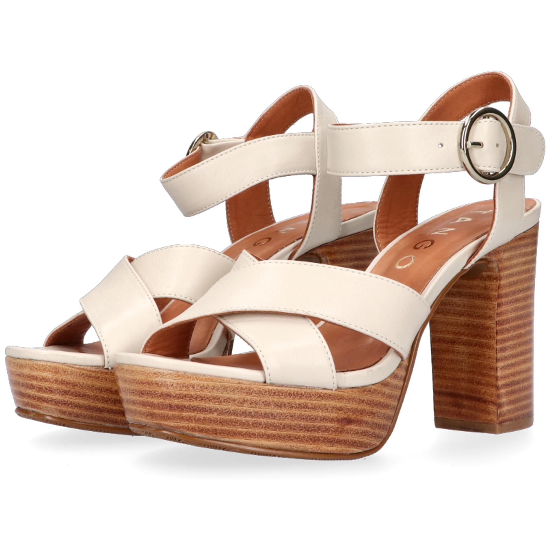 Tango Lou Sandalen LOU_3 in Bone White